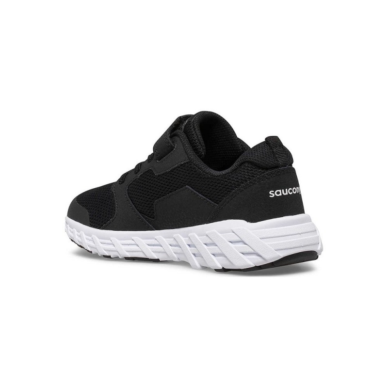 Saucony Wind 2.0 A/C Sneaker Black/White | 967405-VIO