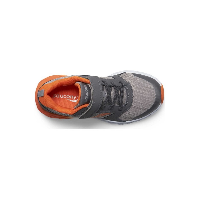 Saucony Wind 2.0 A/C Sneaker Grey/Orange | 129476-GDS