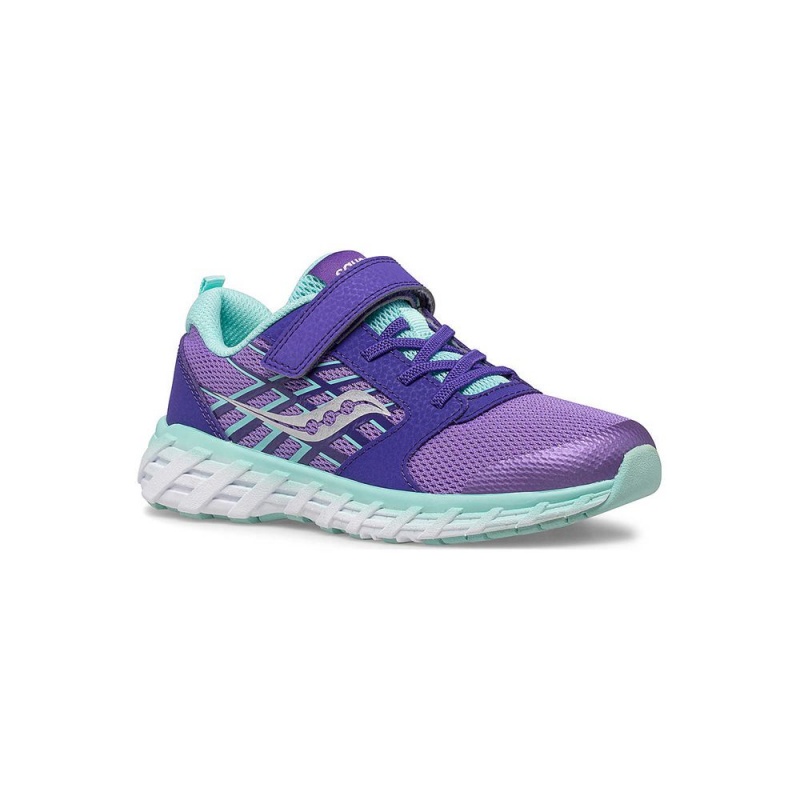 Saucony Wind 2.0 A/C Sneaker Purple | 024631-UPI