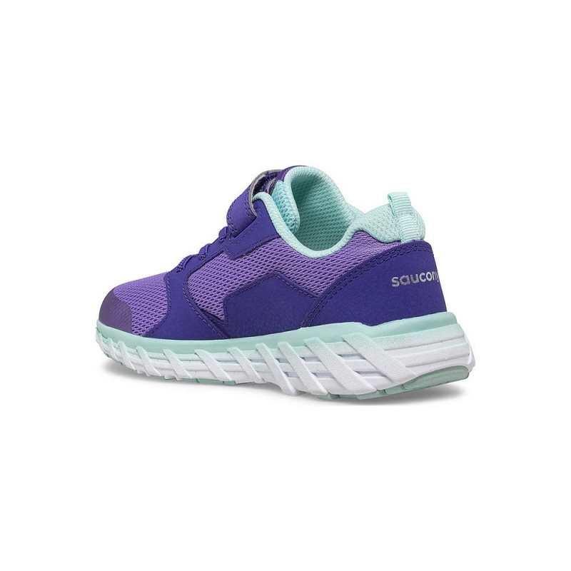 Saucony Wind 2.0 A/C Sneaker Purple | 024631-UPI