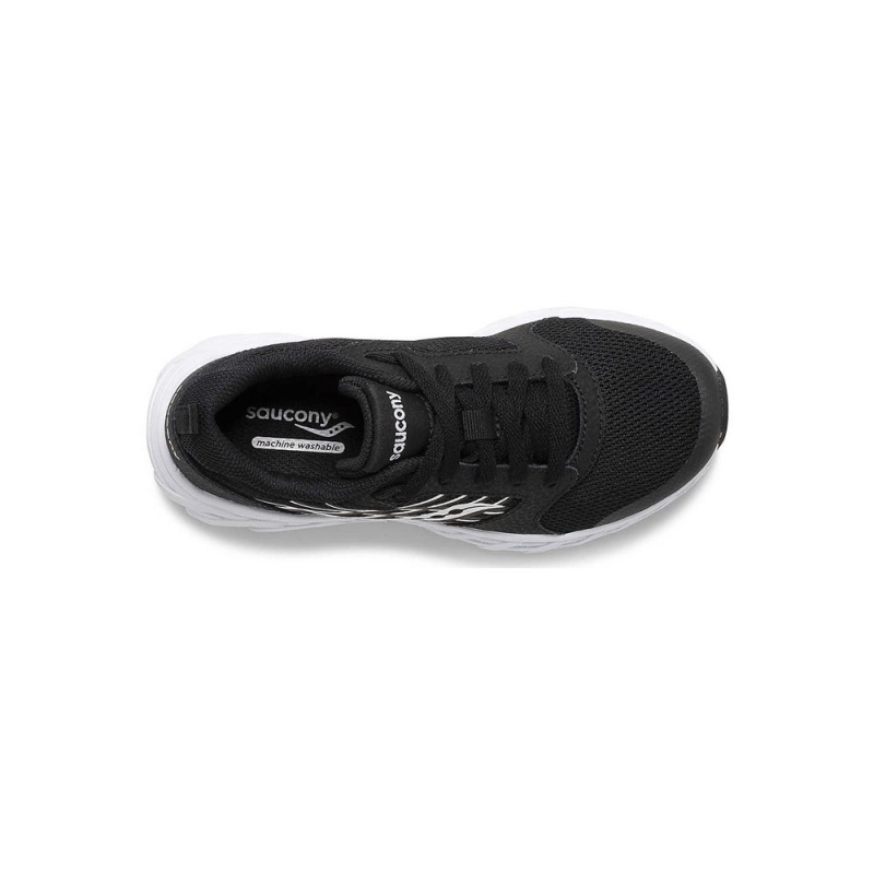 Saucony Wind 2.0 Lace Sneaker Black/White | 702639-ZYQ