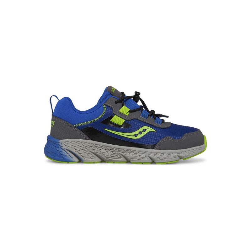 Saucony Wind Shield 3.0 Sneaker Blue/Green | 045268-CBR