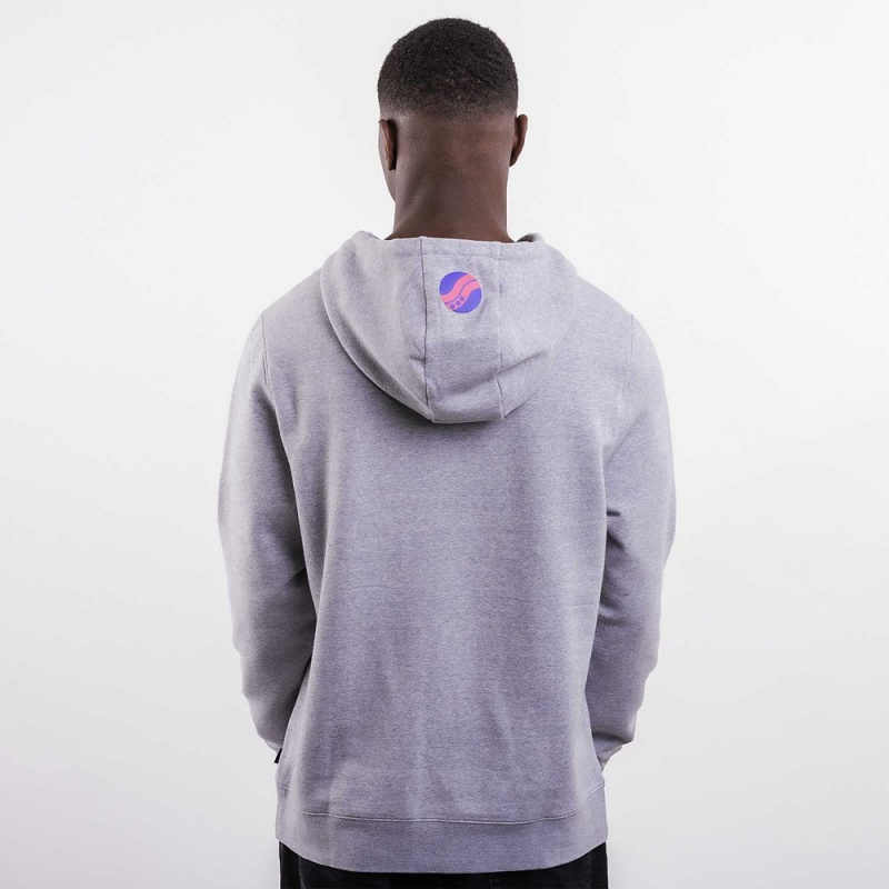 Saucony X Frank Cooke Rested Hoodie Light Grey Heather | 914263-LDO