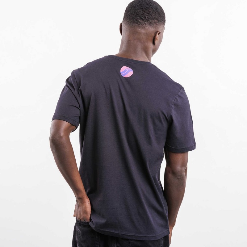 Saucony X Frank Cooke Rested T-Shirt Black | 527601-HKA