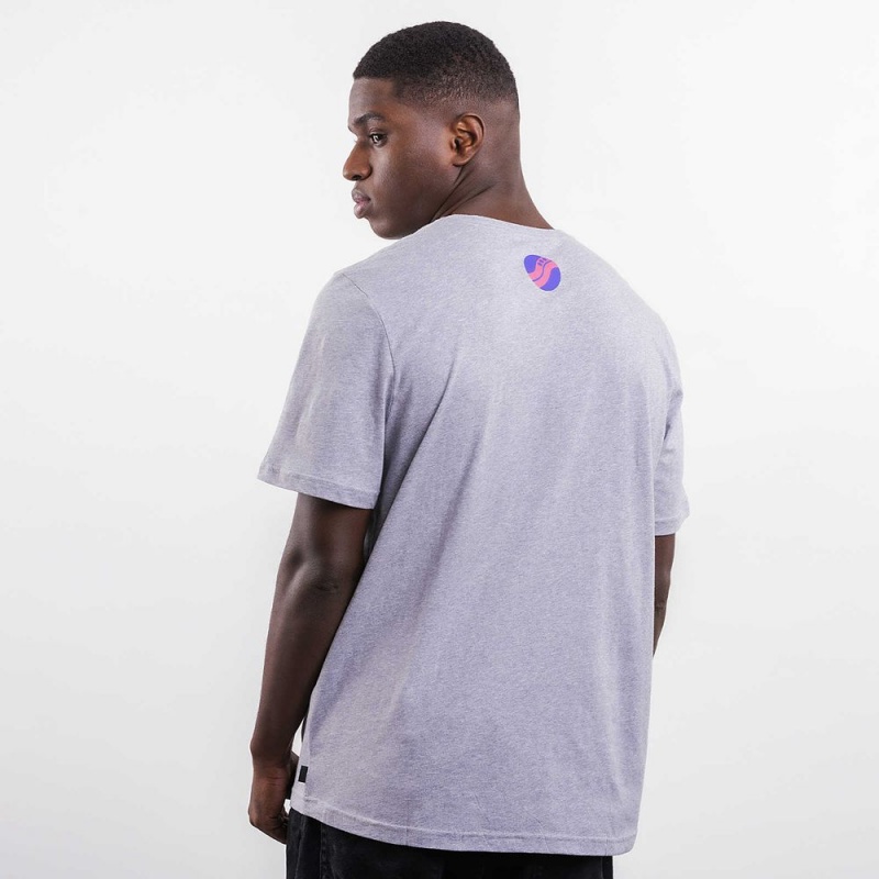 Saucony X Frank Cooke Rested T-Shirt Light Grey Heather | 091784-PZO