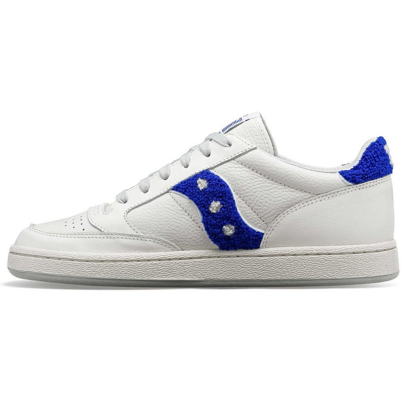 Saucony X Maybe Tomorrow Jazz Court Varsity White/Blue | 879562-OCV