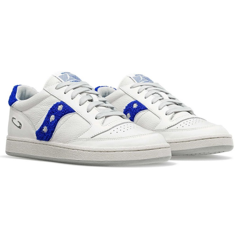 Saucony X Maybe Tomorrow Jazz Court Varsity White/Blue | 879562-OCV