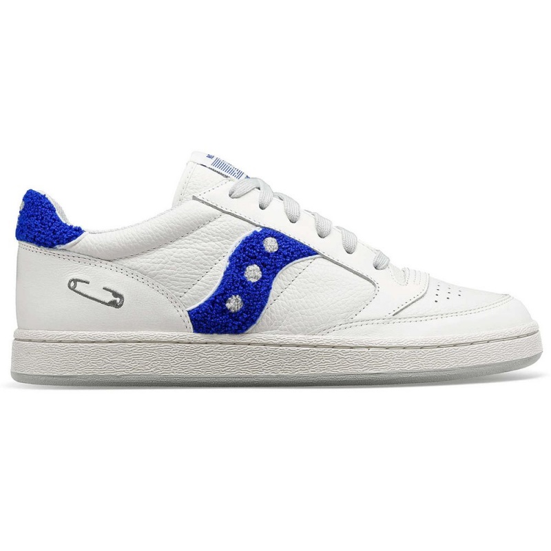 Saucony X Maybe Tomorrow Jazz Court Varsity White/Blue | 879562-OCV